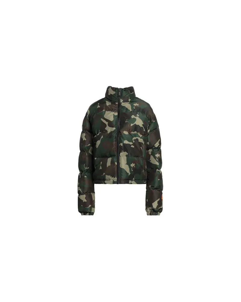 Heron Preston JACKEN & MÄNTEL - Pufferjacken & Daunenjackenauf YOOX.COM Dunkelgrün
