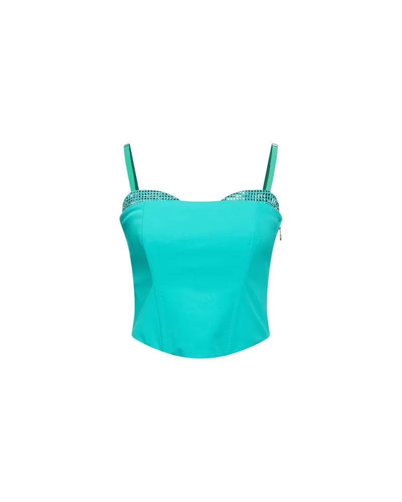 Patrizia Pepe TOPS - Topsauf YOOX.COM Smaragdgrün