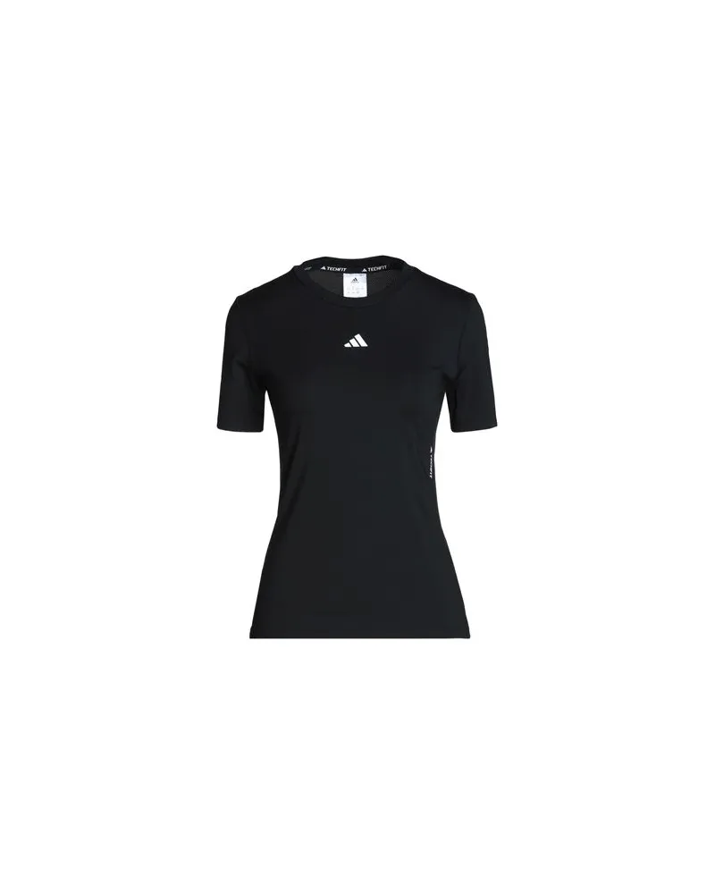 adidas TF TRAIN T  - TOPS - T-shirtsauf YOOX.COM Schwarz