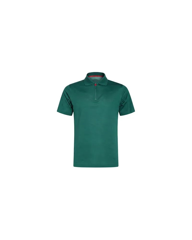 Kiton TOPS - Poloshirtsauf YOOX.COM Grün