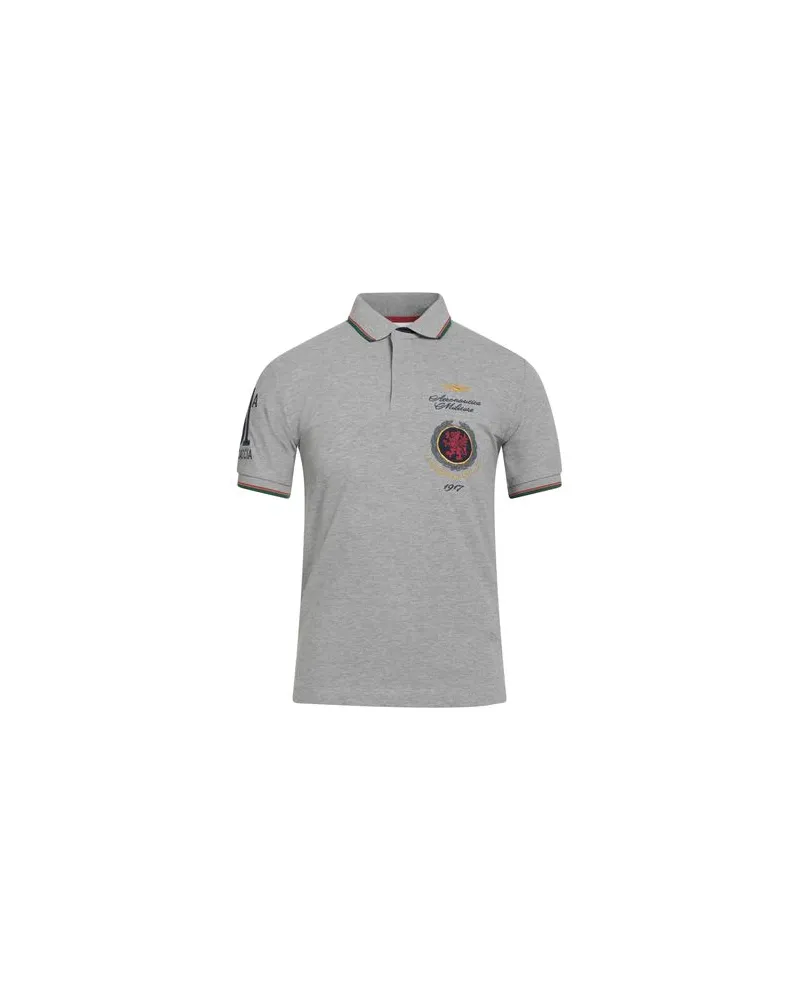 Aeronautica Militare TOPS - Poloshirtsauf YOOX.COM Grau