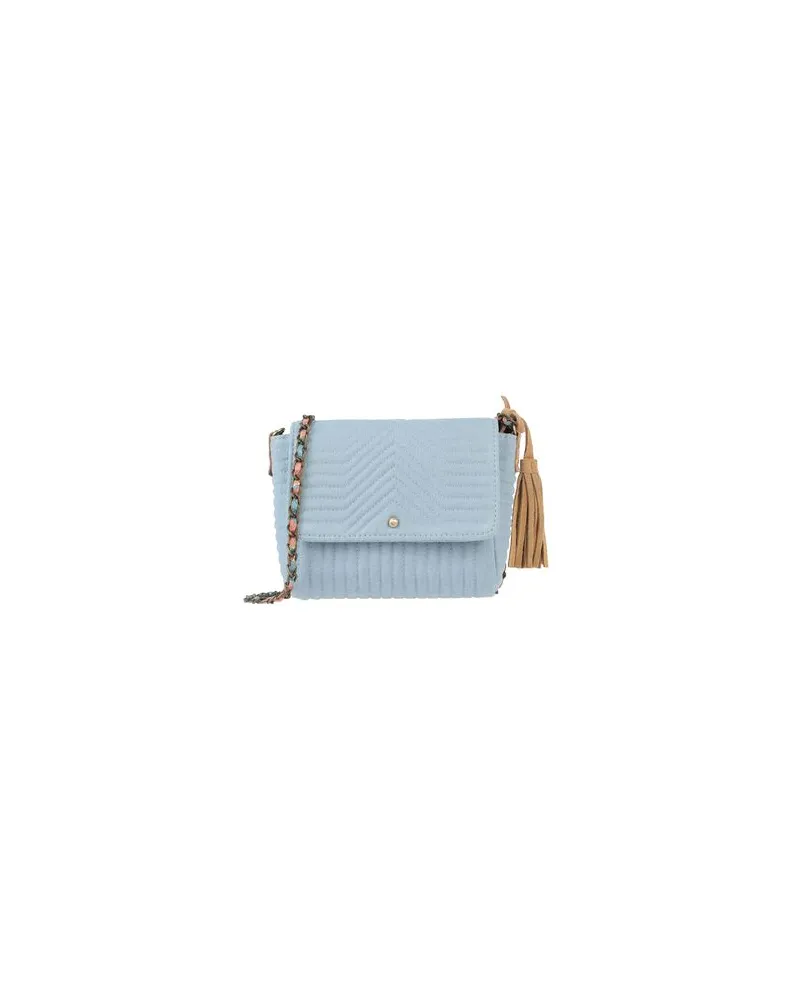 Sessùn TASCHEN - Umhängetascheauf YOOX.COM Himmelblau