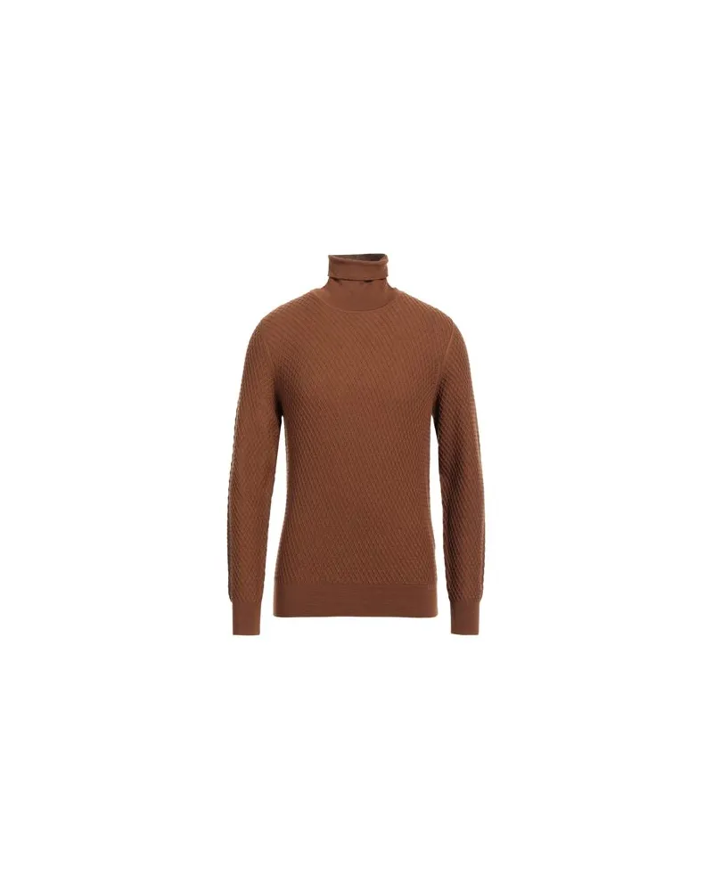 Brooksfield STRICKWAREN - Rollkragenpulloverauf YOOX.COM Braun