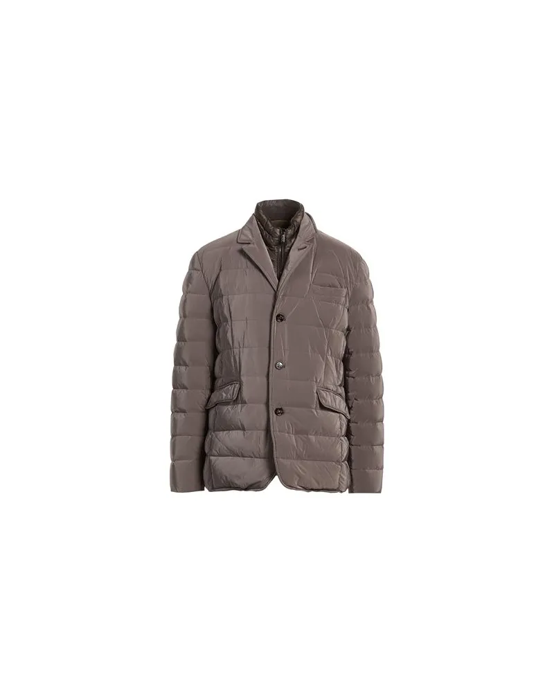 MOORER JACKEN & MÄNTEL - Pufferjacken & Daunenjackenauf YOOX.COM Khaki