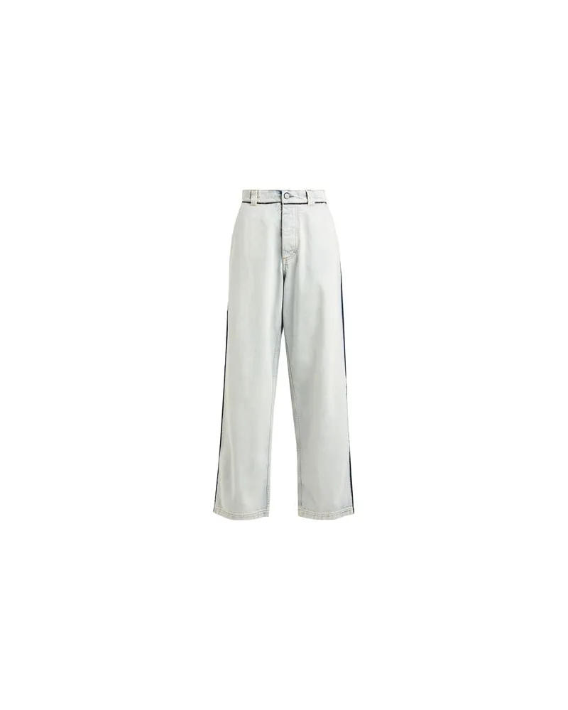 Maison Margiela HOSEN & RÖCKE - Jeanshosenauf YOOX.COM Blau