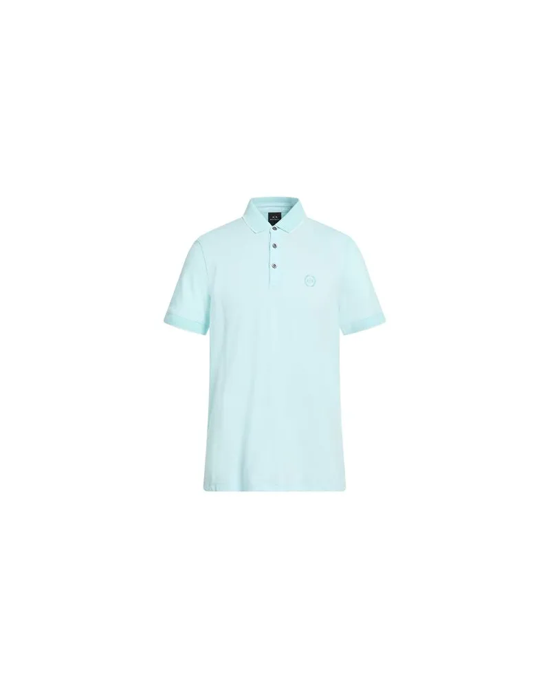 Armani Exchange TOPS - Poloshirtsauf YOOX.COM Tūrkis