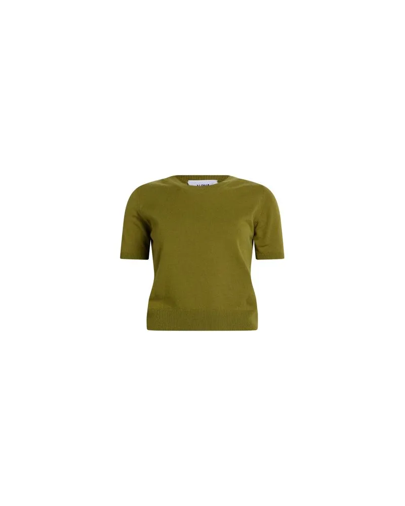Alpha Studio STRICKWAREN - Pulloverauf YOOX.COM Militärgrün