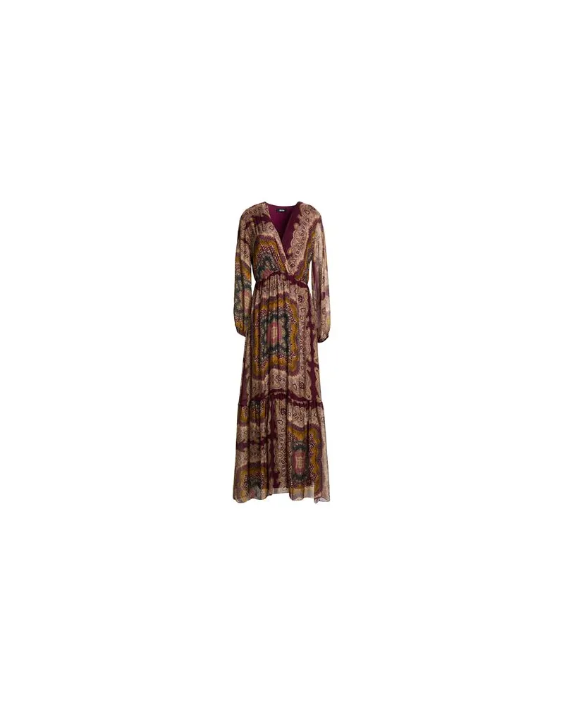 Dixie KLEIDER - Maxi-Kleiderauf YOOX.COM Braun