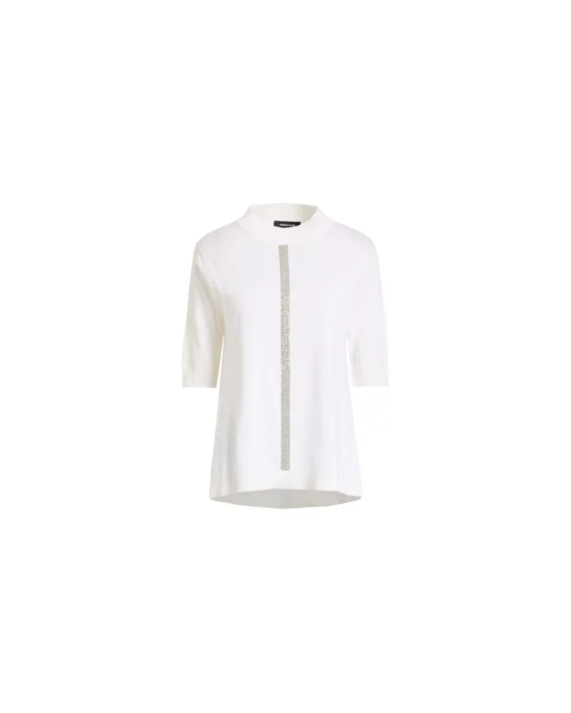 Fabiana Filippi STRICKWAREN - Pulloverauf YOOX.COM Elfenbein