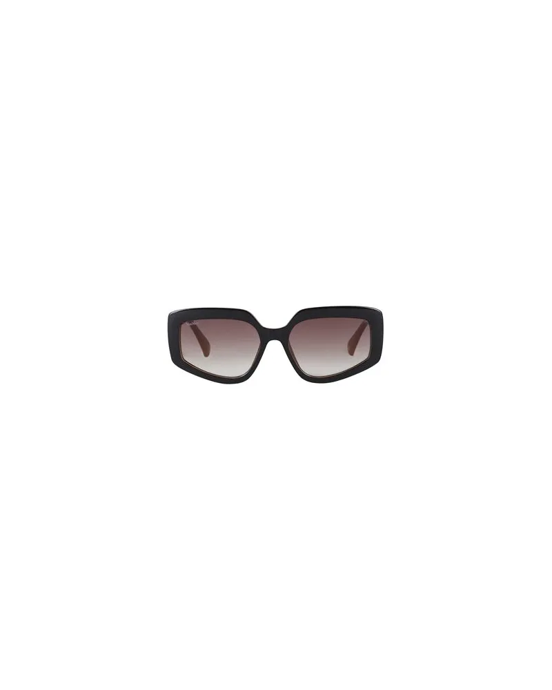 Max Mara MM0069-50F  - BRILLEN - Sonnenbrillenauf YOOX.COM Dunkelbraun