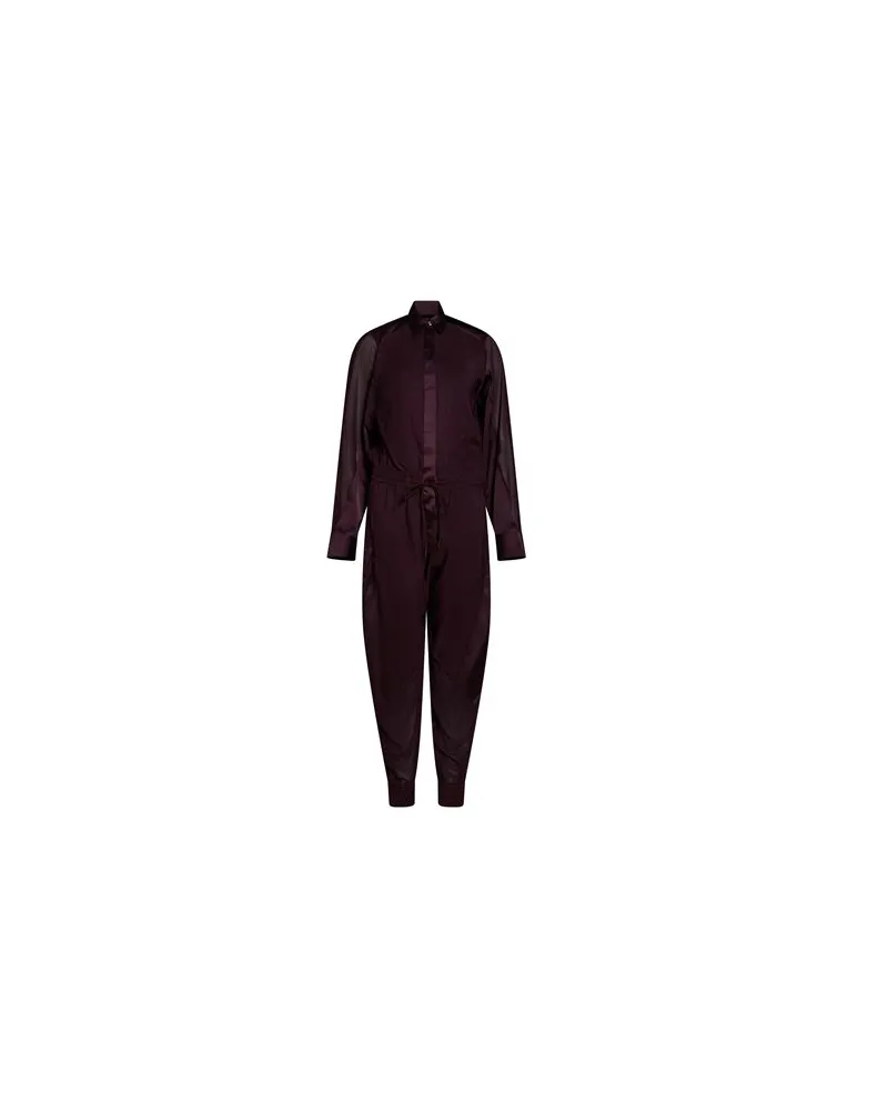 HIGH OVERALLS - Jumpsuitsauf YOOX.COM Pflaume