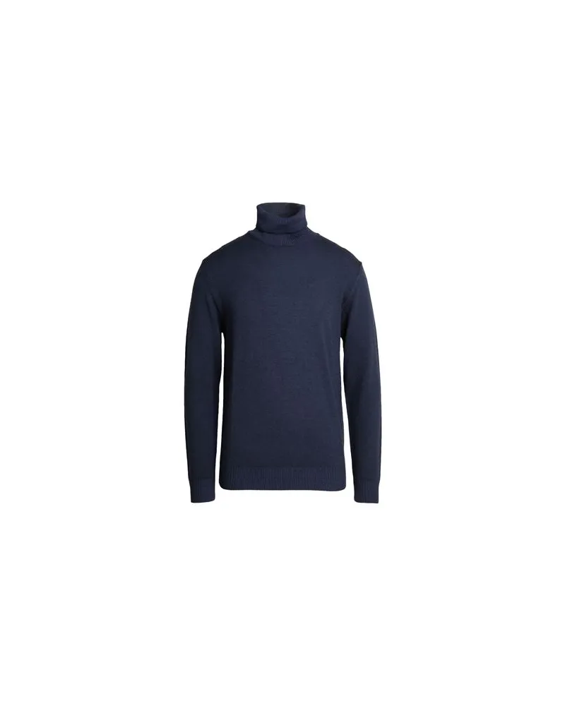 OFFICINA 36 STRICKWAREN - Rollkragenpulloverauf YOOX.COM Blau