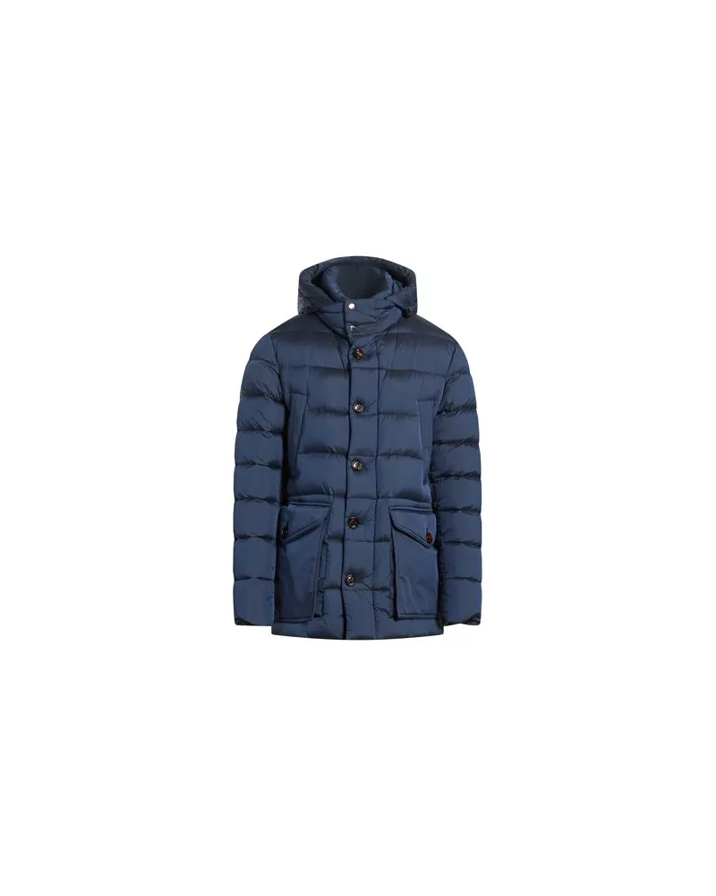 MOORER JACKEN & MÄNTEL - Pufferjacken & Daunenjackenauf YOOX.COM Taubenblau