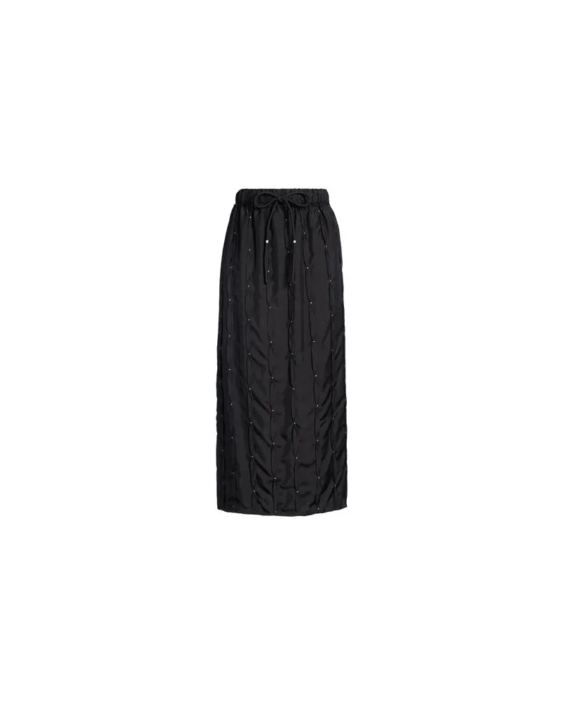 ALYSI CRÈME - HOSEN & RÖCKE - Maxi-Röckeauf YOOX.COM Schwarz