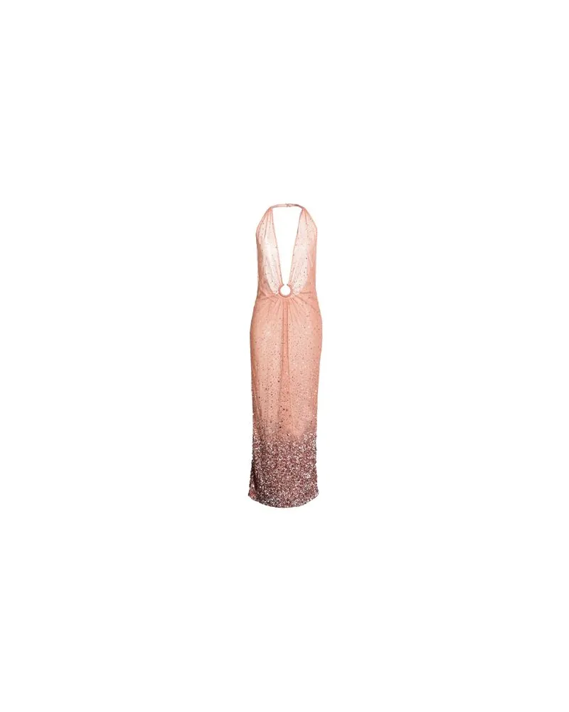Retrofête KLEIDER - Midi-Kleiderauf YOOX.COM Lachs