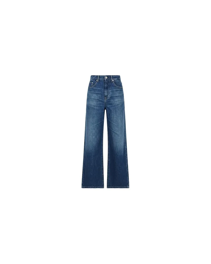 Kenzo HOSEN & RÖCKE - Jeanshosenauf YOOX.COM Blau