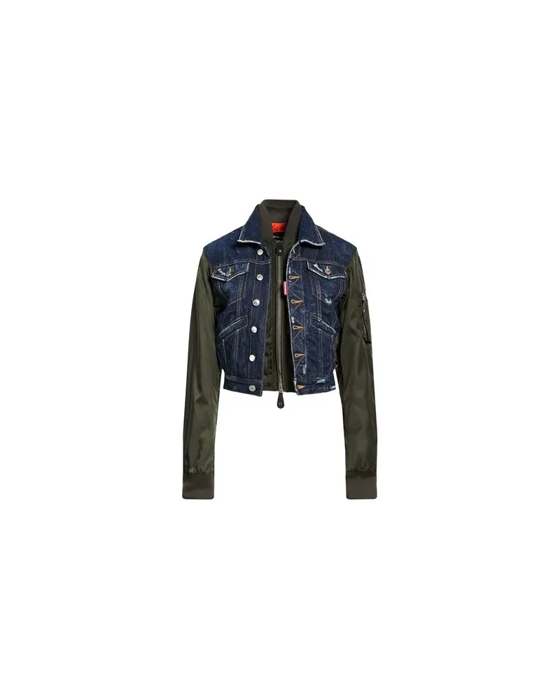 Dsquared2 JACKEN & MÄNTEL - Jeansjacken/Mäntelauf YOOX.COM Blau