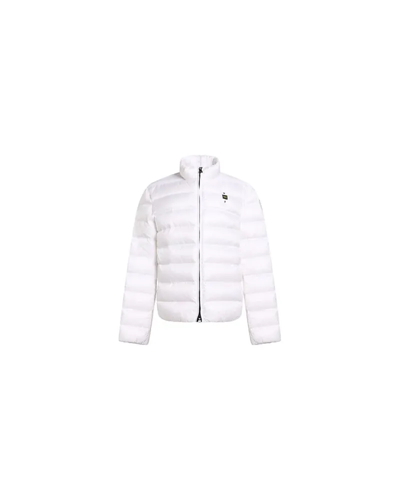 Blauer JACKEN & MÄNTEL - Pufferjacken & Daunenjackenauf YOOX.COM Weiß