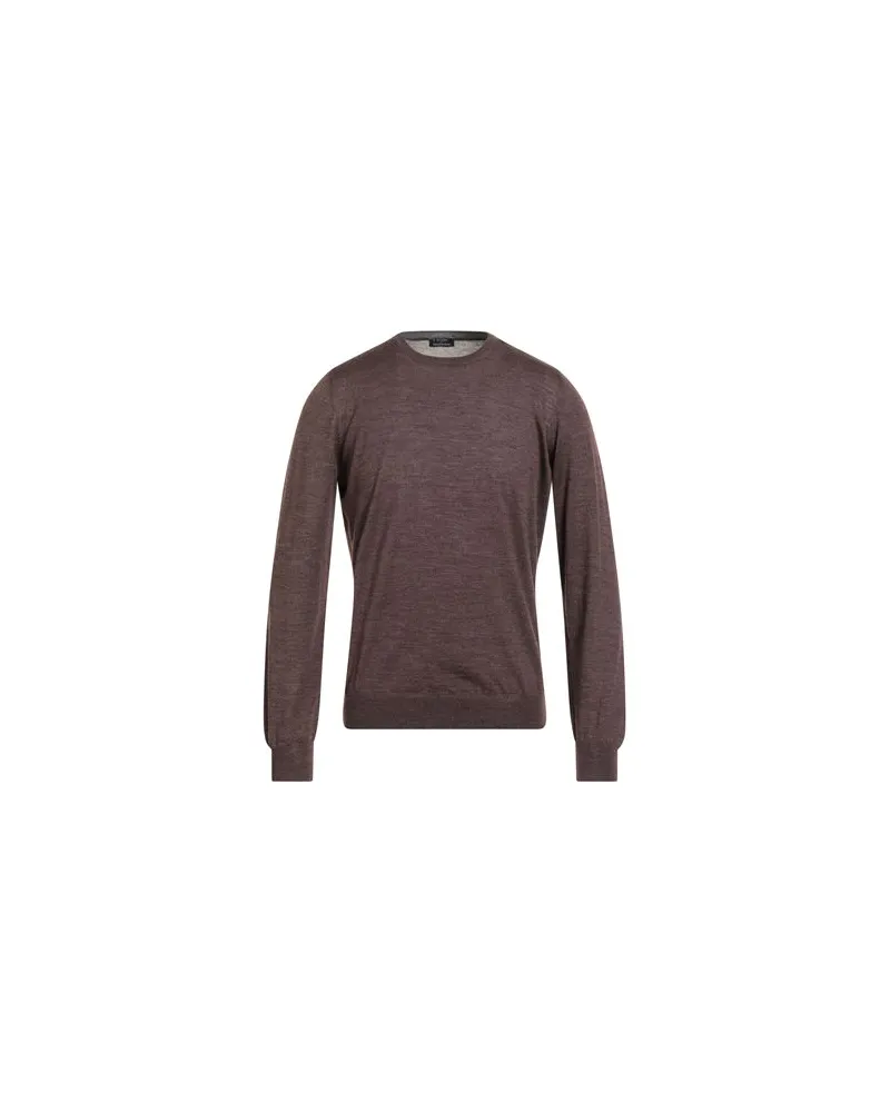 BARBA STRICKWAREN - Pulloverauf YOOX.COM Schokobraun