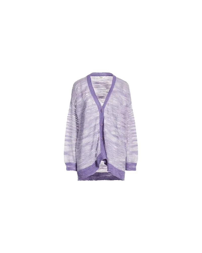 Suoli STRICKWAREN - Strickjackenauf YOOX.COM Violett