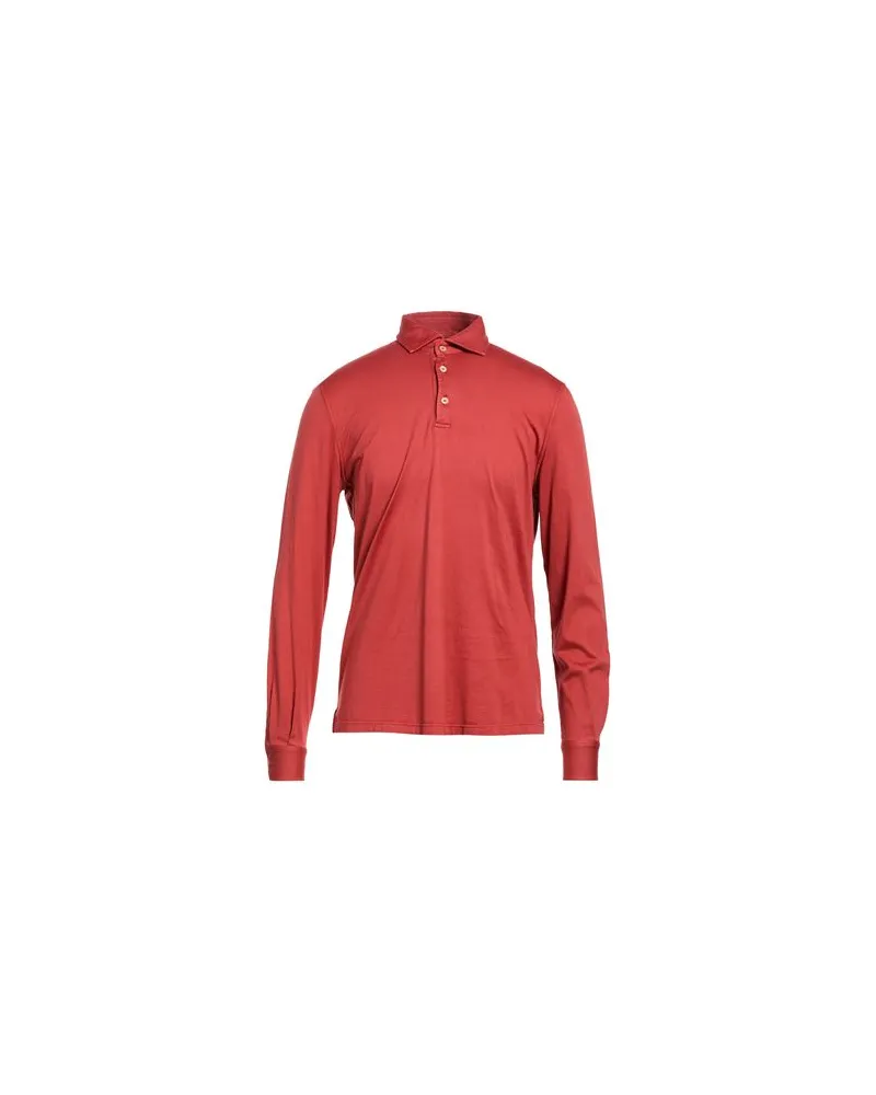 Fedeli TOPS - Poloshirtsauf YOOX.COM Rostrot