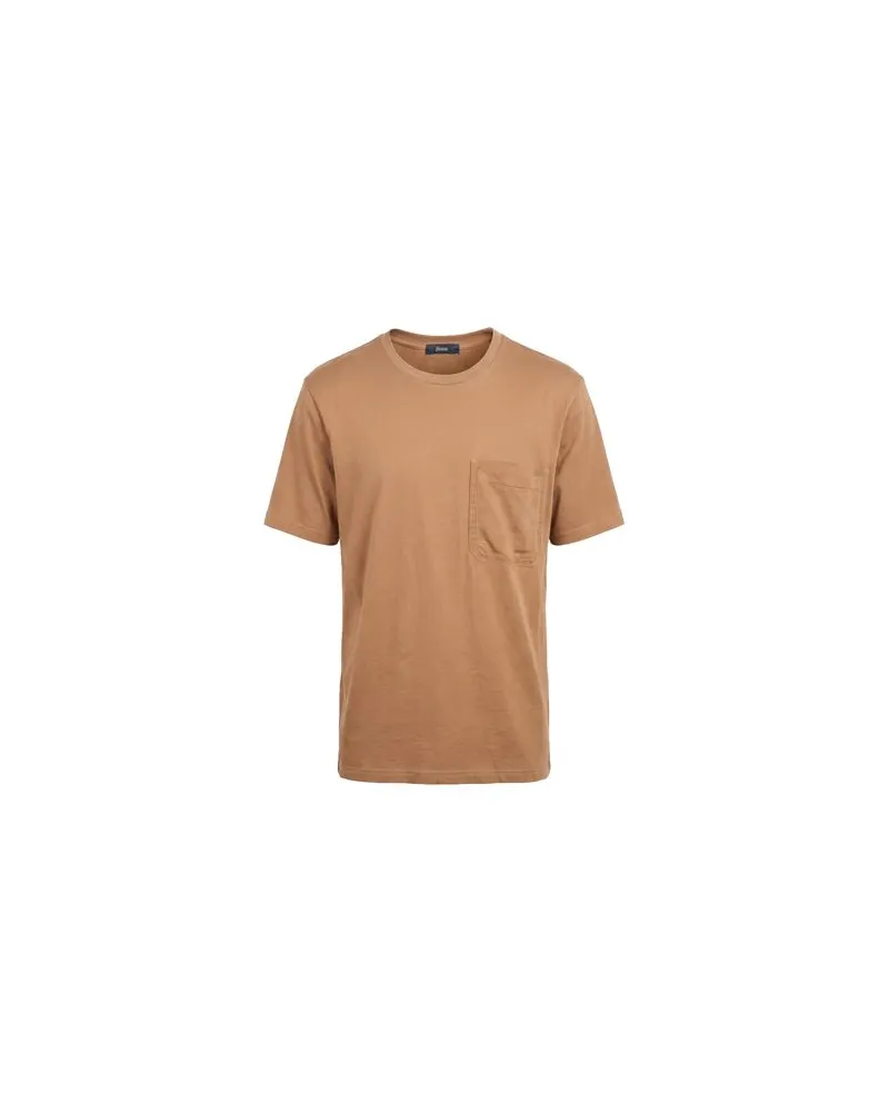 Herno TOPS - T-shirtsauf YOOX.COM Kamel