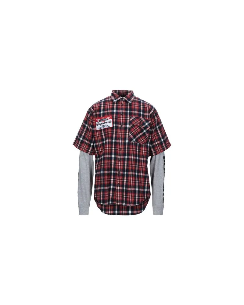 Dsquared2 TOPS - Hemdenauf YOOX.COM Rot
