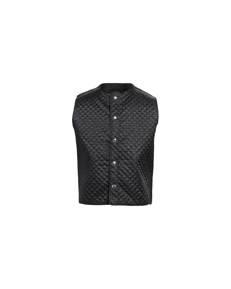 Frankie Morello JACKEN & MÄNTEL - Westenauf YOOX.COM Schwarz