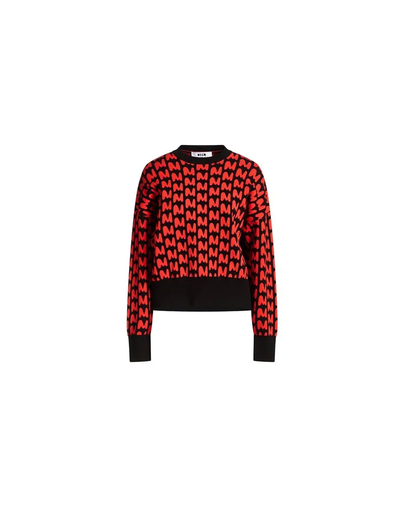 MSGM STRICKWAREN - Pulloverauf YOOX.COM Tomatenrot