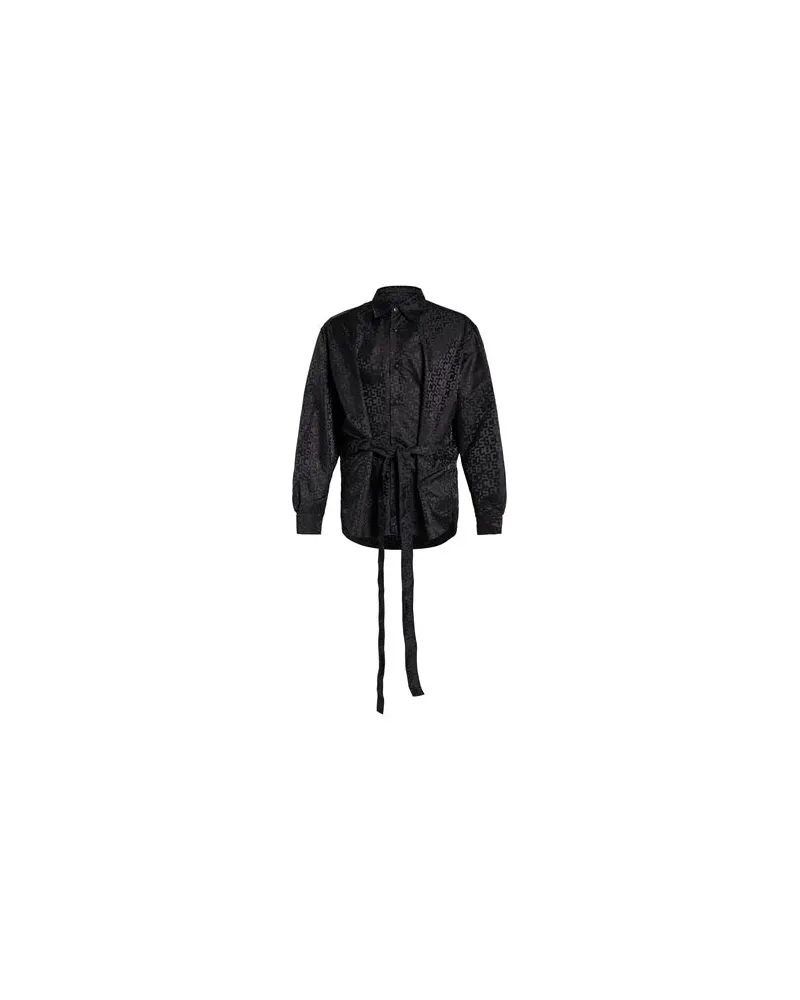 GCDS TOPS - Hemdenauf YOOX.COM Schwarz