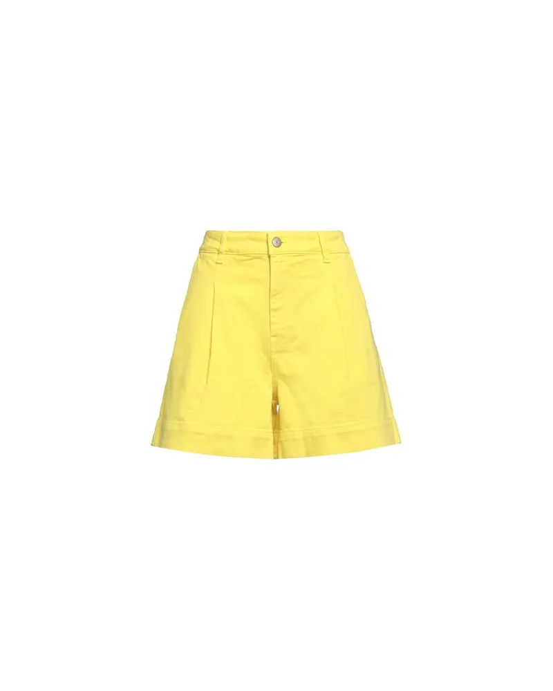 P.A.R.O.S.H. P.A.R.O H. - HOSEN & RÖCKE - Jeansshortsauf YOOX.COM Gelb