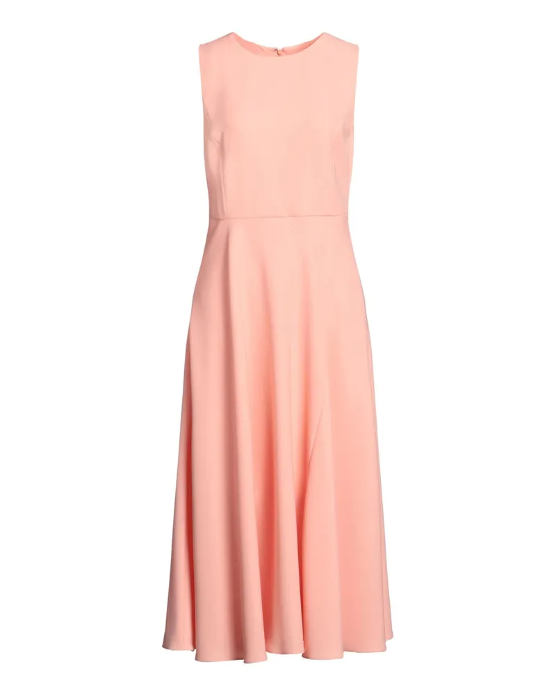 Emporio Armani Midi-Kleid Lachs