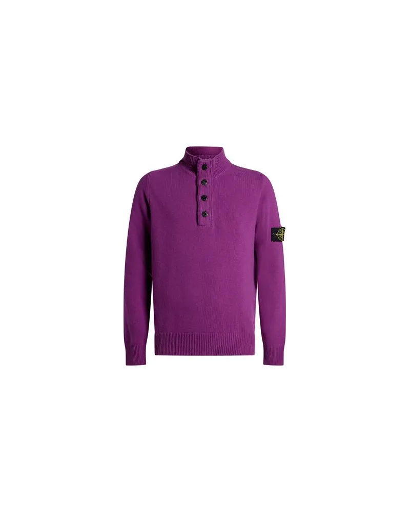 Stone Island STRICKWAREN - Rollkragenpulloverauf YOOX.COM Malve
