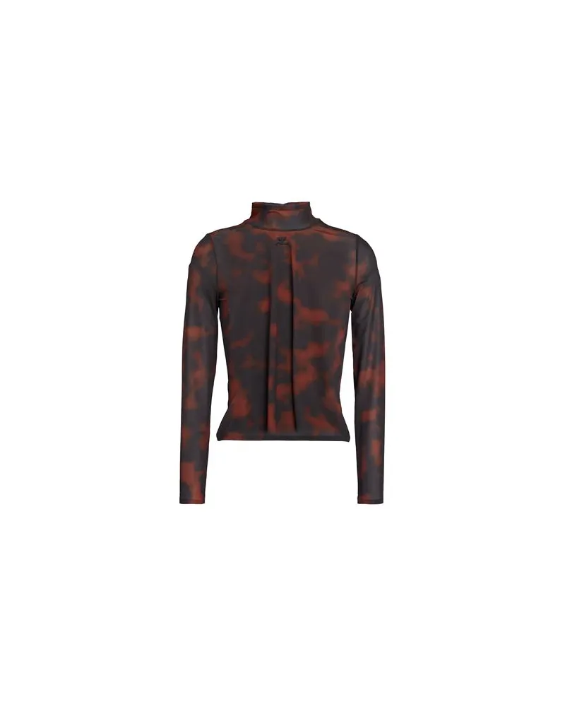 Courrèges TOPS - T-shirtsauf YOOX.COM Braun