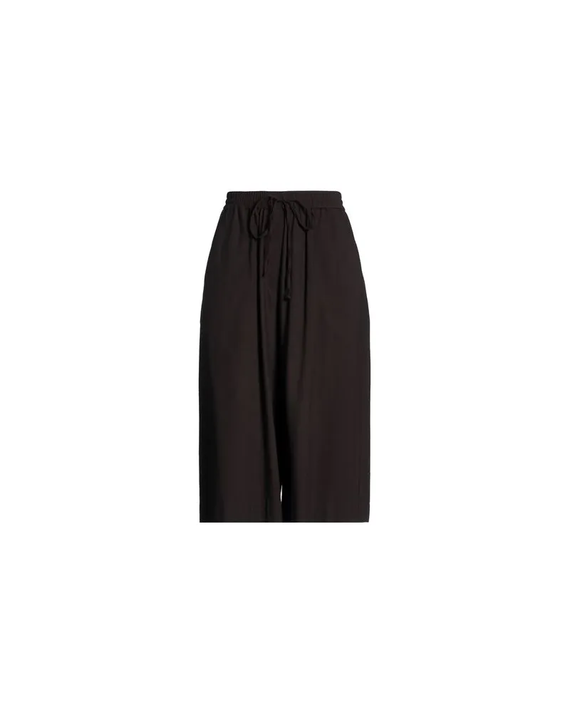 ALYSI CRÈME - HOSEN & RÖCKE - Hosenauf YOOX.COM Dunkelbraun