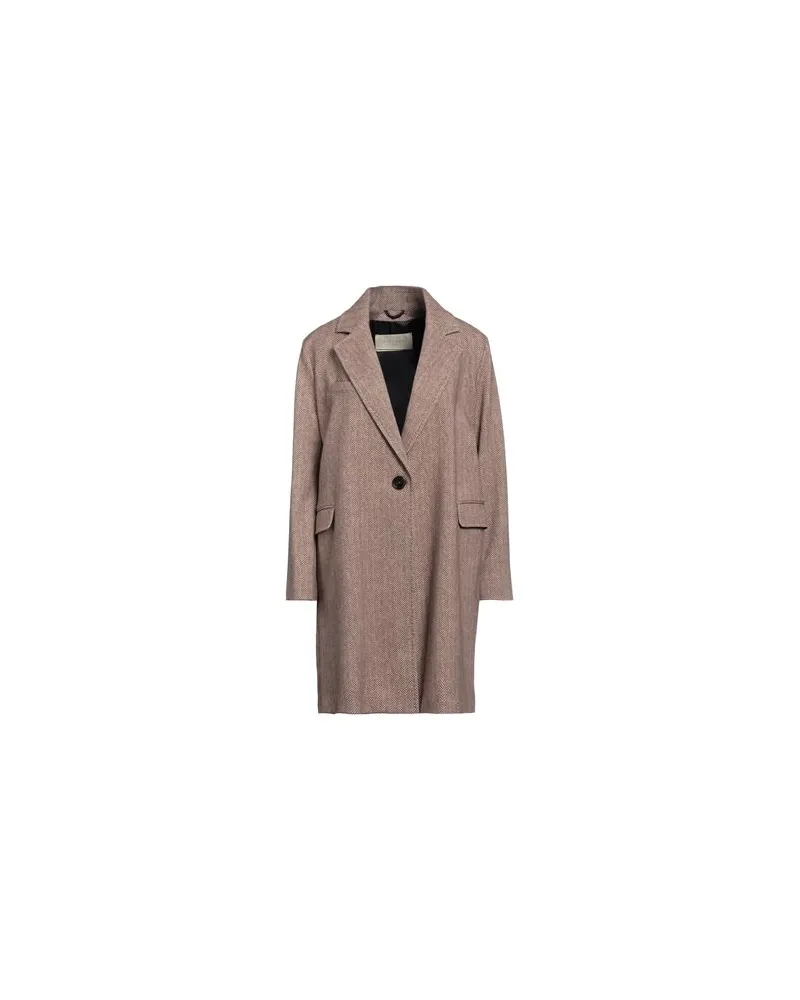 CIRCOLO 1901 JACKEN & MÄNTEL - Mäntelauf YOOX.COM Khaki