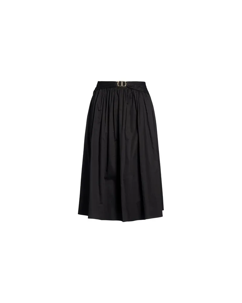 Twin-Set HOSEN & RÖCKE - Midi-Röckeauf YOOX.COM Schwarz