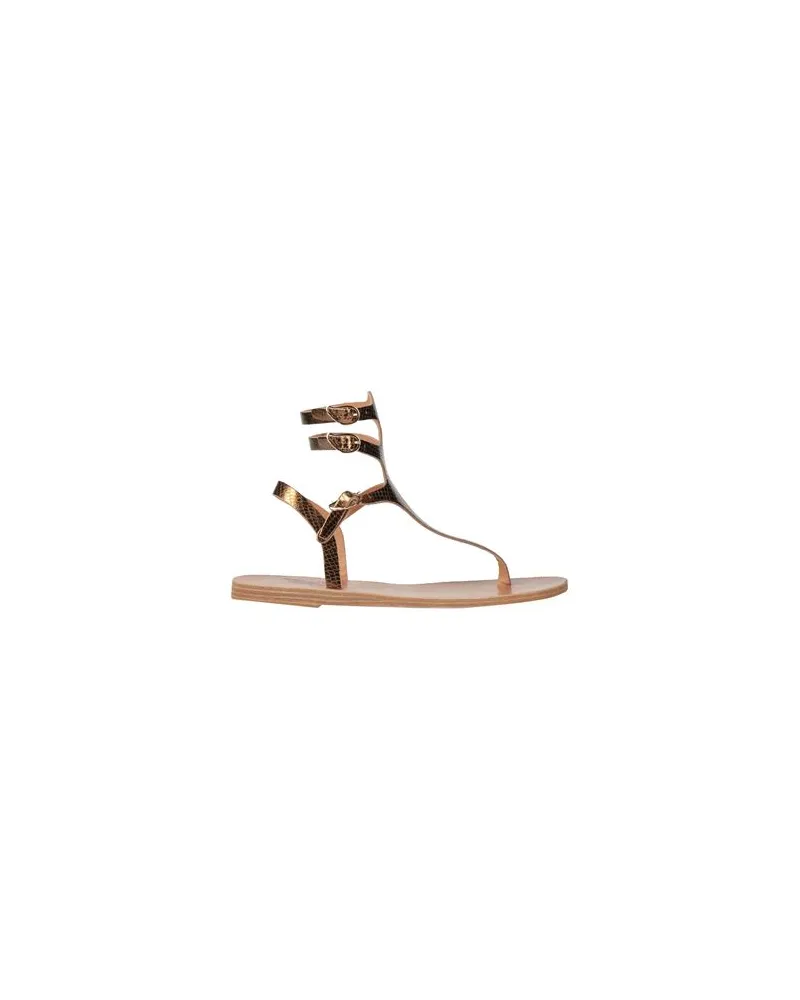 Ancient Greek Sandals SCHUHE - Zehentrennerauf YOOX.COM Platin
