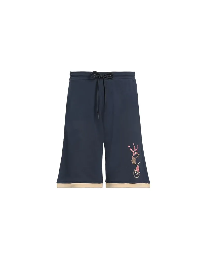 Iceberg HOSEN & RÖCKE - Shorts & Bermudashortsauf YOOX.COM Nachtblau