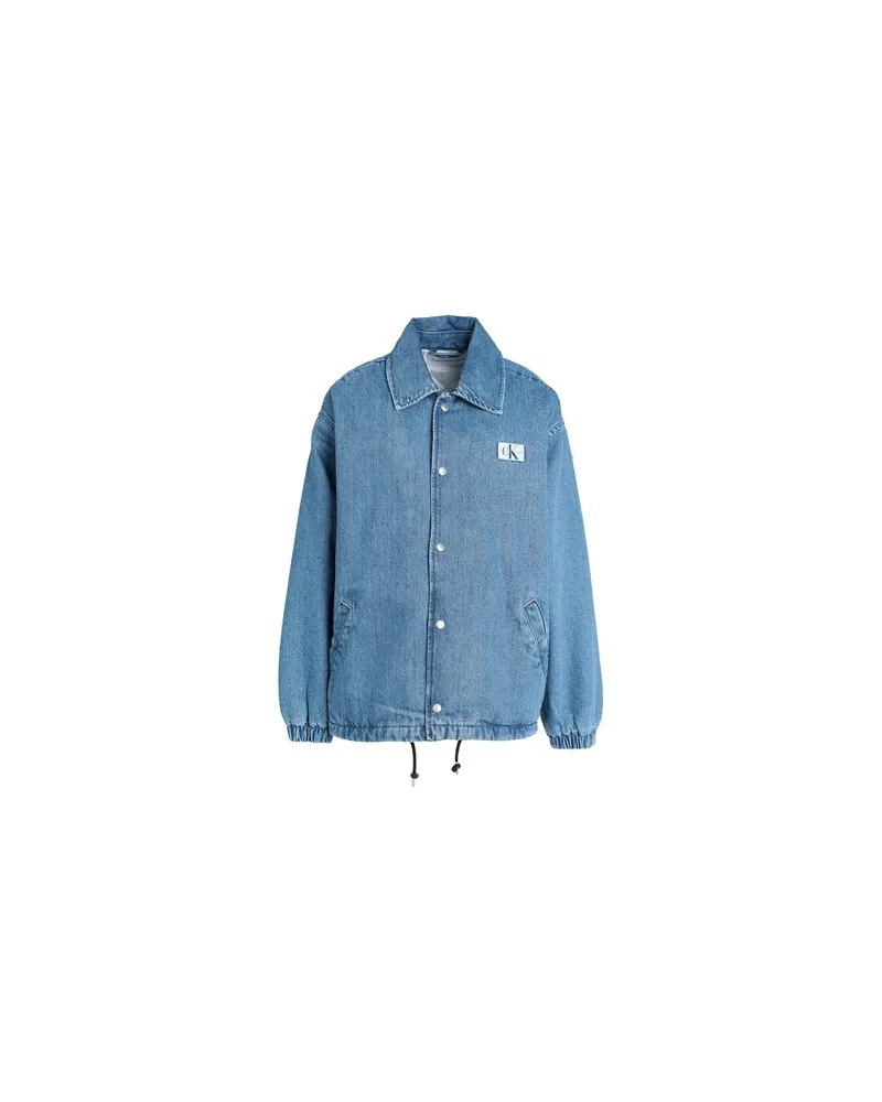 Calvin Klein JACKEN & MÄNTEL - Jeansjacken/Mäntelauf YOOX.COM Blau