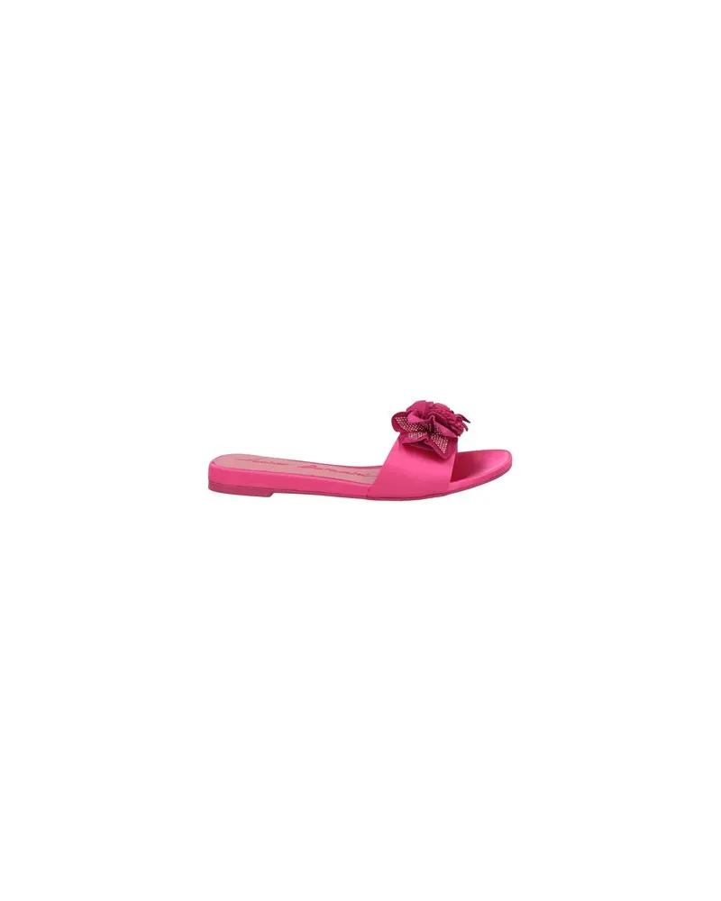 Luciano Barachini SCHUHE - Sandalenauf YOOX.COM Magenta
