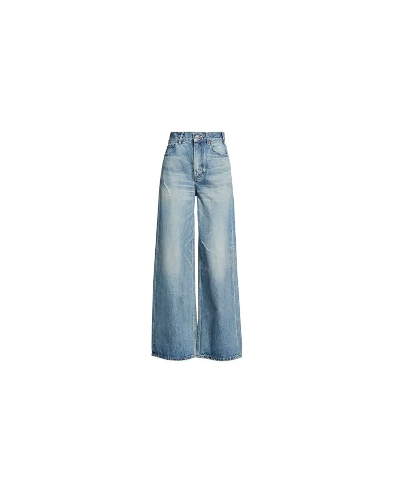 Celine HOSEN & RÖCKE - Jeanshosenauf YOOX.COM Blau