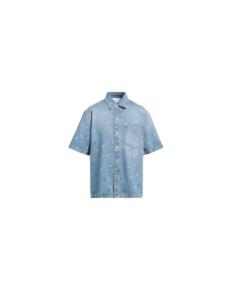 Axel Arigato TOPS - Jeanshemdenauf YOOX.COM Blau