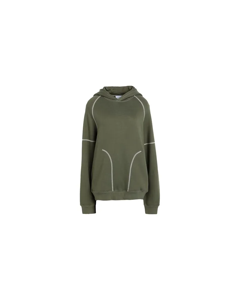 Ninety Percent TOPS - Sweatshirtsauf YOOX.COM Militärgrün