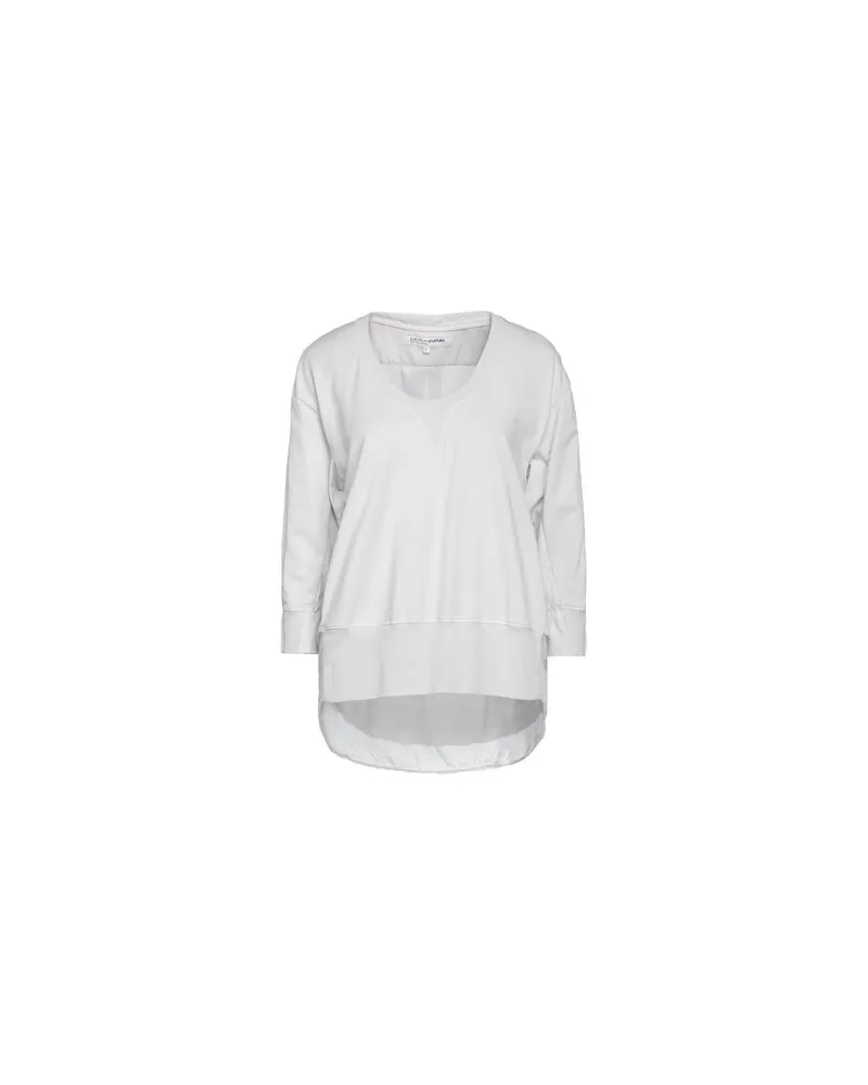 European Culture TOPS - Sweatshirtsauf YOOX.COM Hellgrau