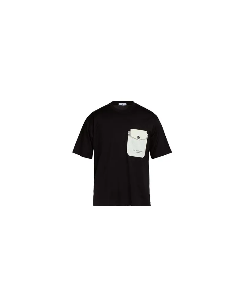 PMDS PREMIUM MOOD DENIM SUPERIOR TOPS - T-shirtsauf YOOX.COM Schwarz