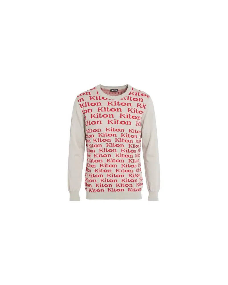 Kiton STRICKWAREN - Pulloverauf YOOX.COM Hellgrau