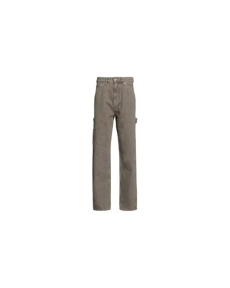 Gant HOSEN & RÖCKE - Jeanshosenauf YOOX.COM Salbeigrün