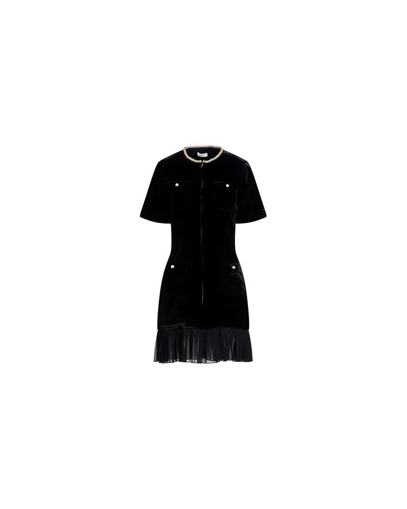 Sandro KLEIDER - Mini-Kleiderauf YOOX.COM Schwarz