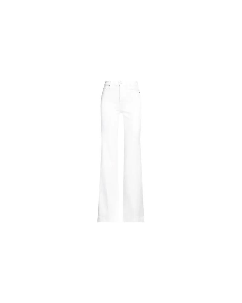 7 for all mankind HOSEN & RÖCKE - Jeanshosenauf YOOX.COM Weiß